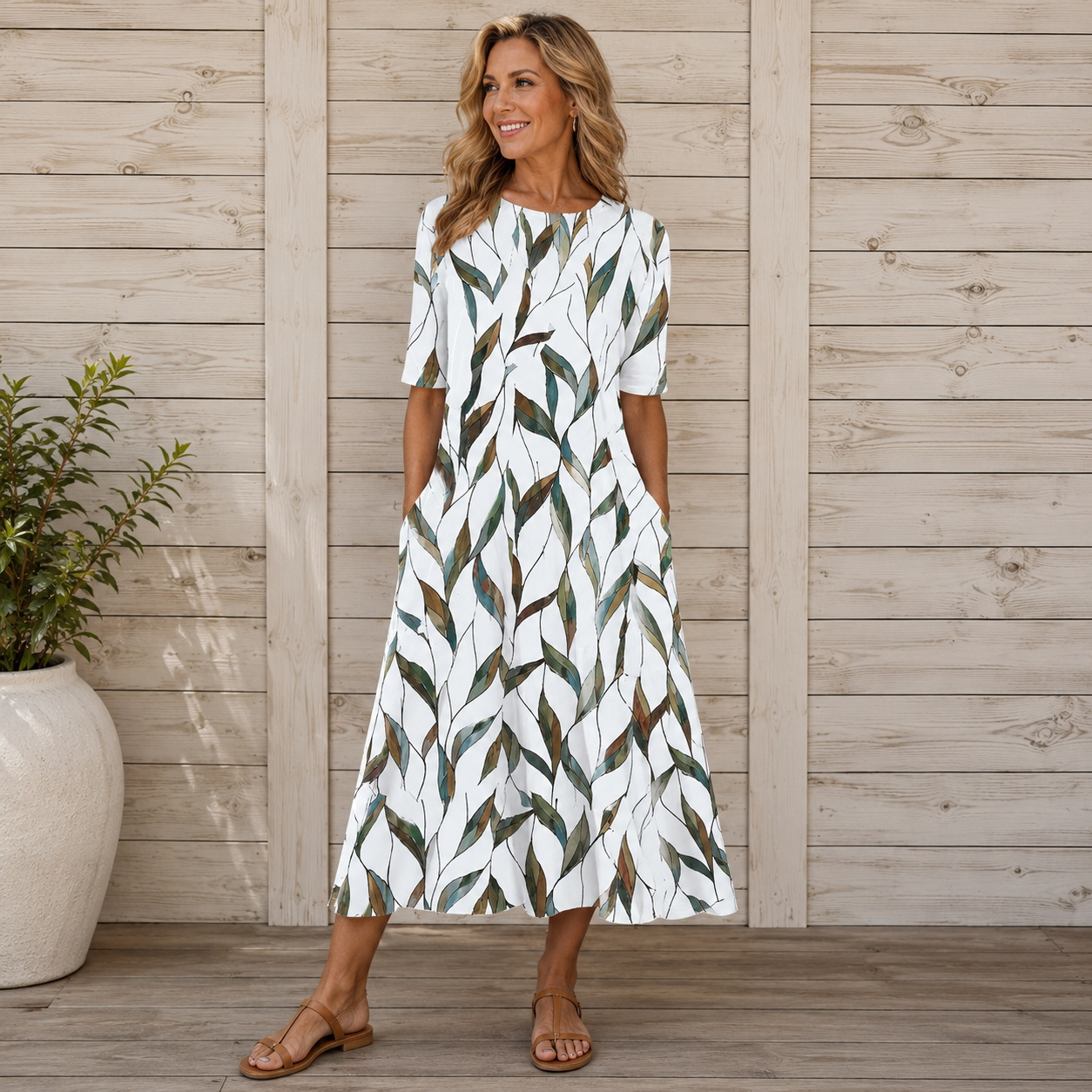 Annie | Coastal Bloom Dress