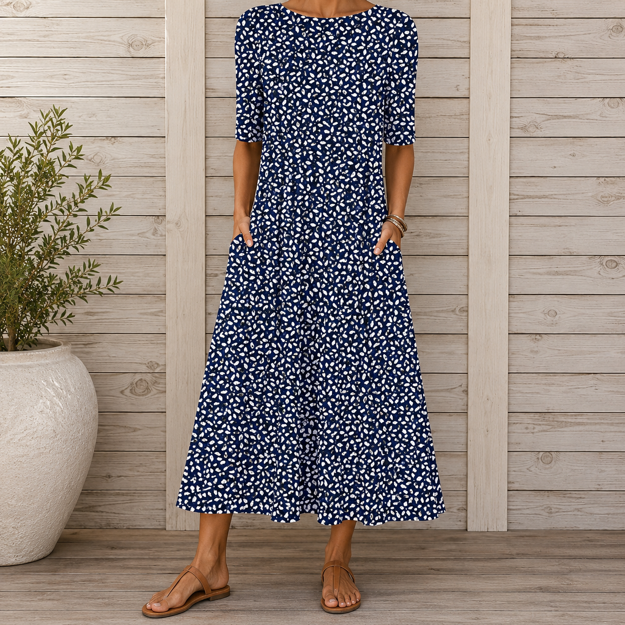 Annie | Coastal Bloom Dress