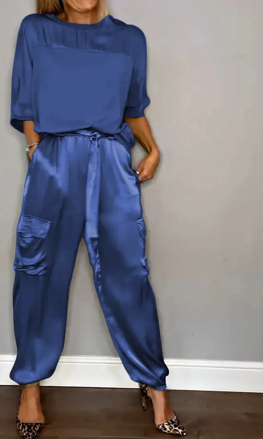 Grace | Satin Luxe Flow Set