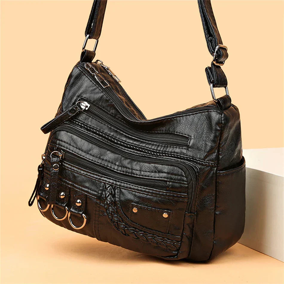 Lilith | Timeless Multi-Layer Crossbody Bag