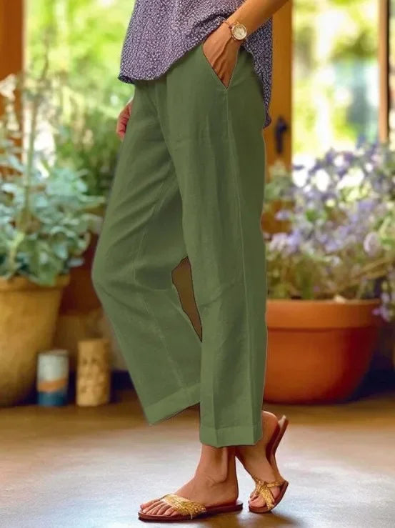 Beth | Coastal Breeze Trousers