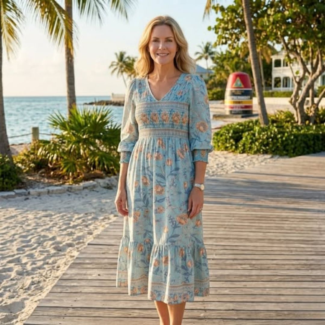 Wendi | Soft Floral Dress