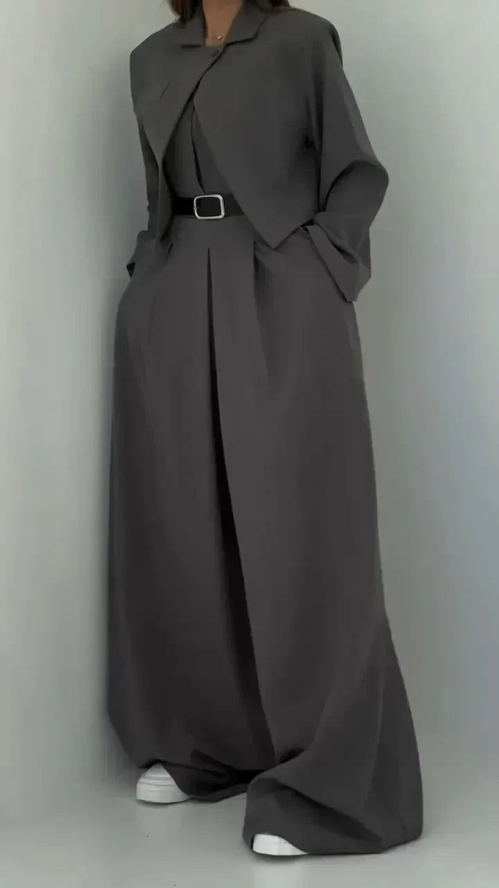 Eclat™ | Women's Ensemble Bustier + Jacket – Elegant & Trendy Style