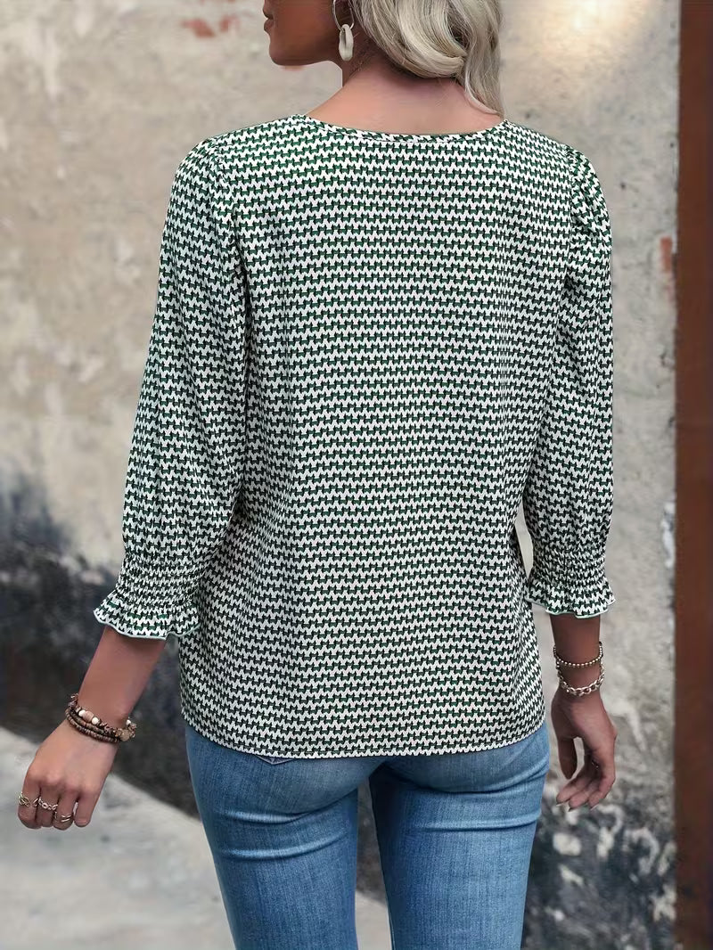 Solara | Elegant Smocked Top