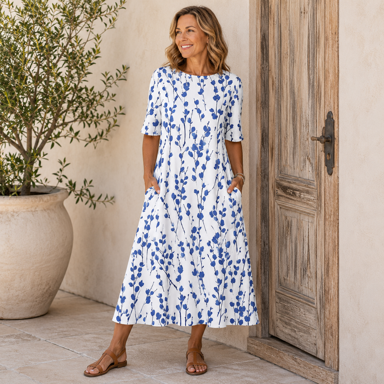 Annie | Coastal Bloom Dress