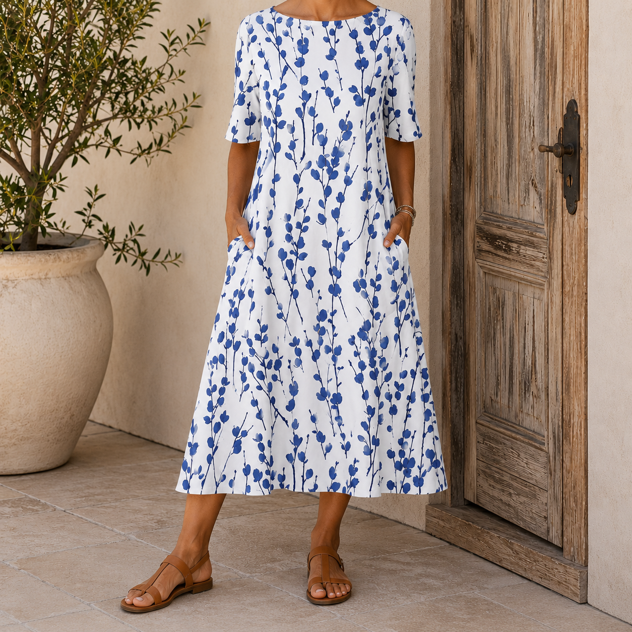 Annie | Coastal Bloom Dress