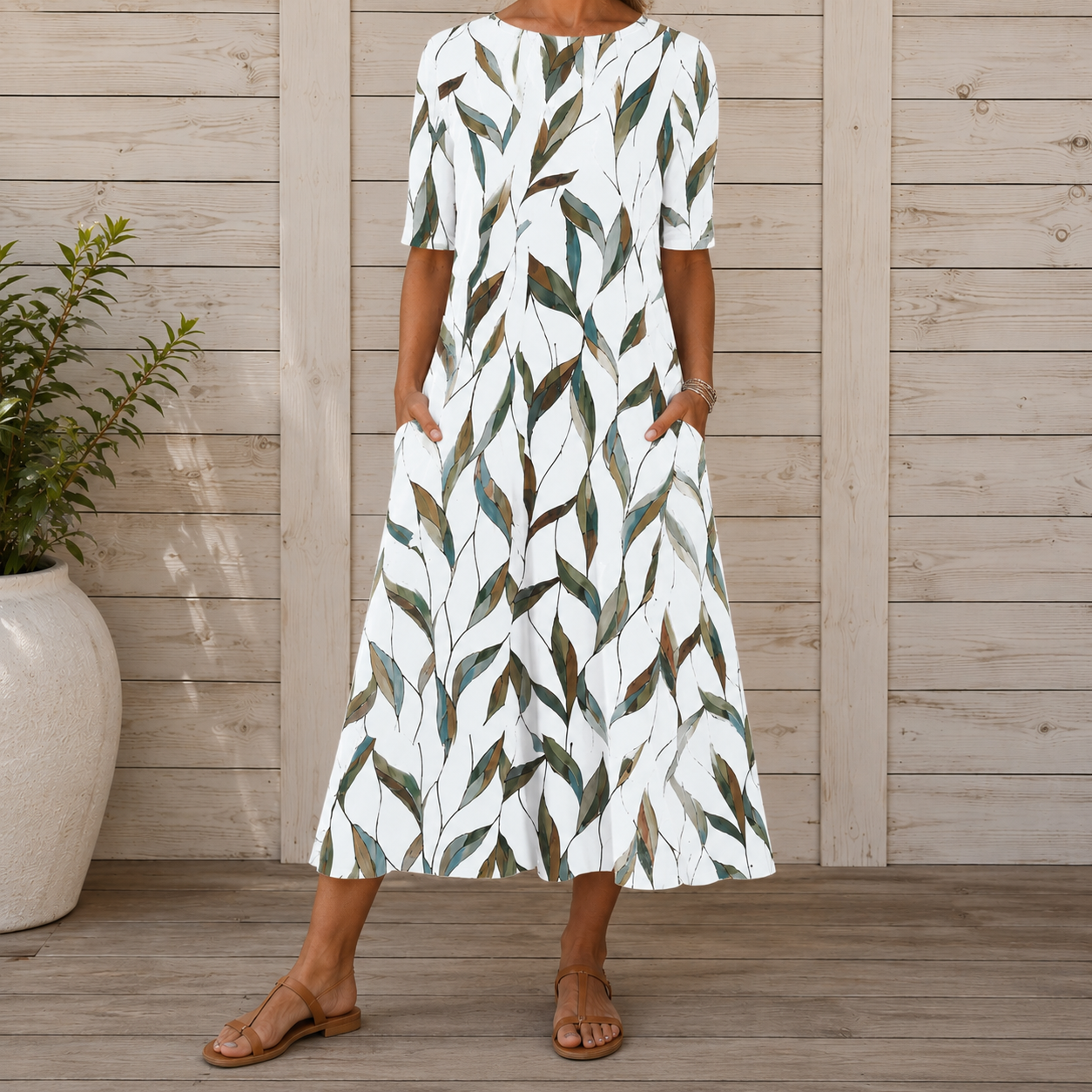 Annie | Coastal Bloom Dress