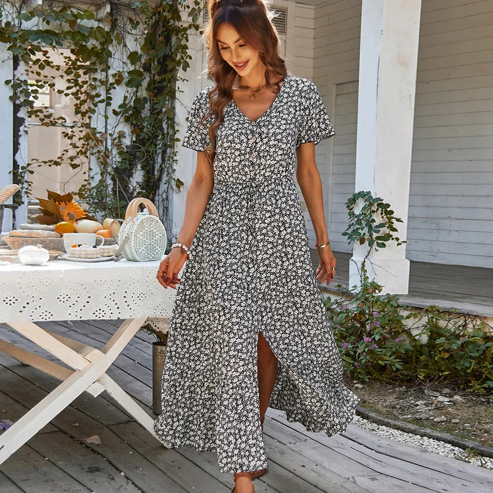 Sophia | Summer Floral Splendour Dress