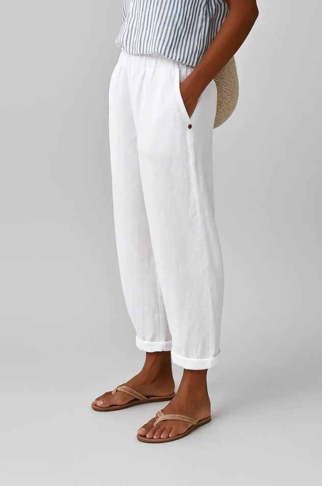 Romina | Timeless Linen-Look Trousers