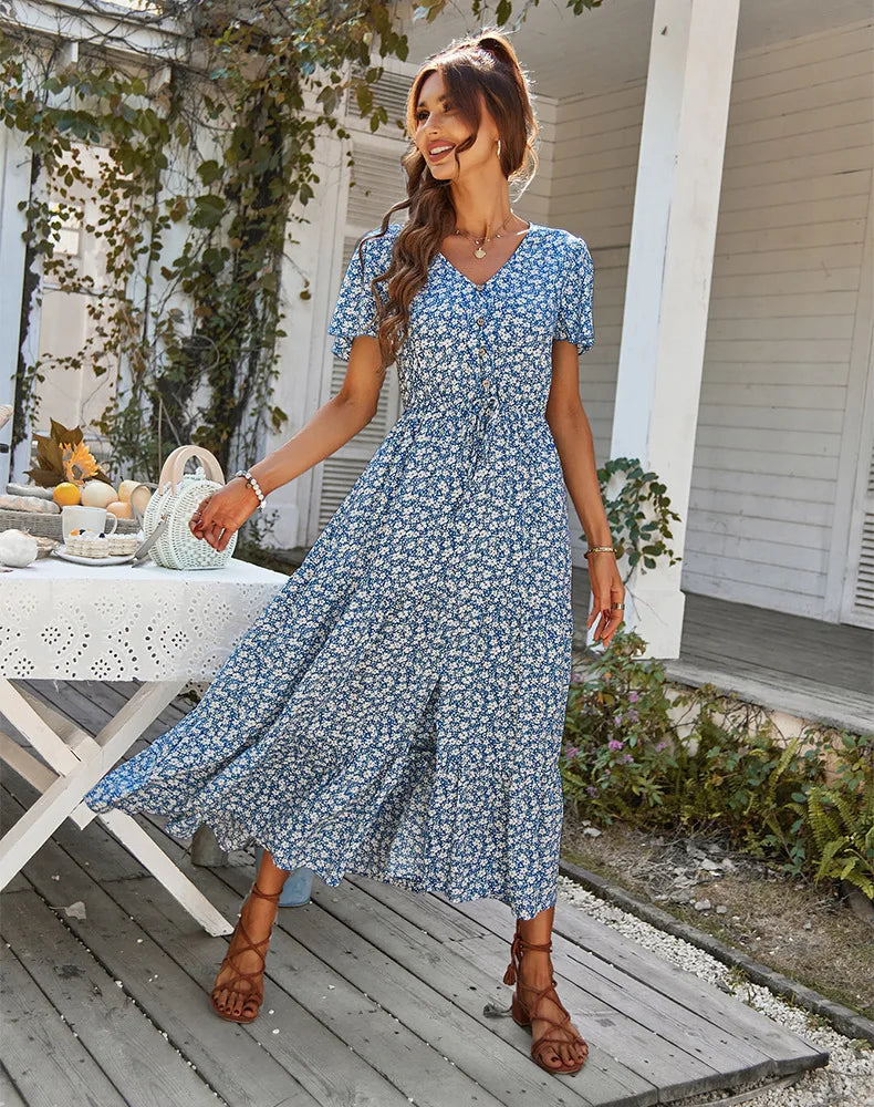 Sophia | Summer Floral Splendour Dress