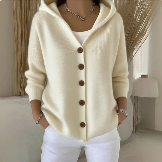 Nylah | Hooded Vest with Buttons