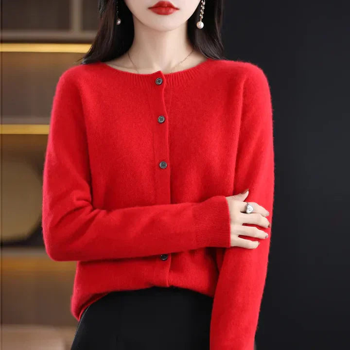 ANNIKA | Soft Woolen Cardigan