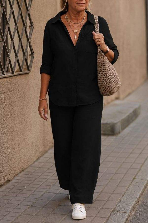 Aria | Relaxed Monochrome Two-Piece Set